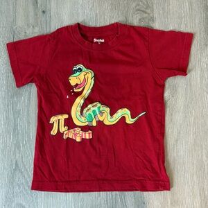 Svaha Kids Red Snake Graphic Tee